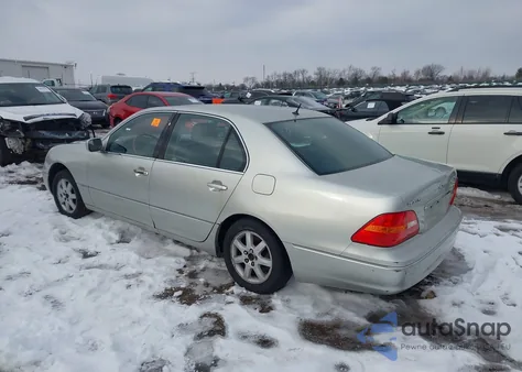 2003 Lexus Ls 430 z USA, uszkodzony, nr VIN JTHBN30F330105859